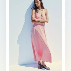 Zara Midi Halter Dress